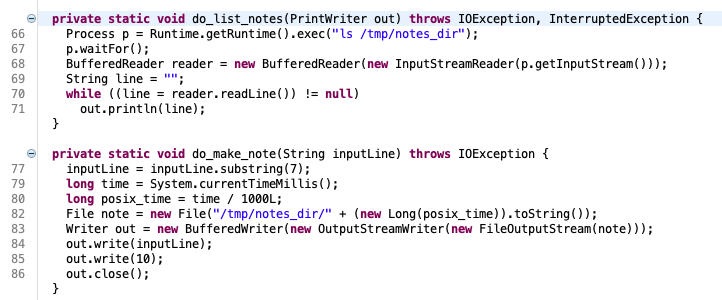 do_list_notes and do_make_note decompiled